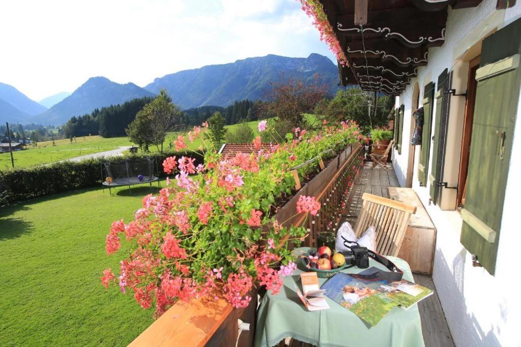 Biohof Wallnerhof - Chiemgau Karte Inzell Dış mekan fotoğraf